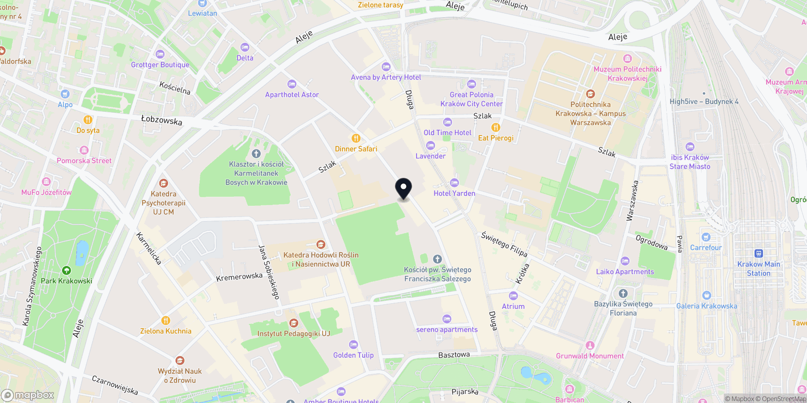Mapa SALINCE Barbershop