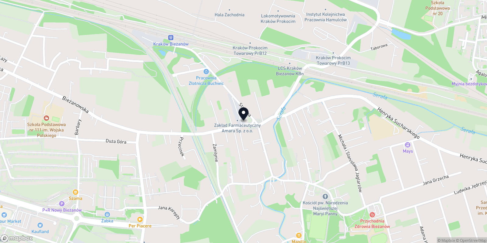 Mapa Stylizacja rzęs Justyna Galos