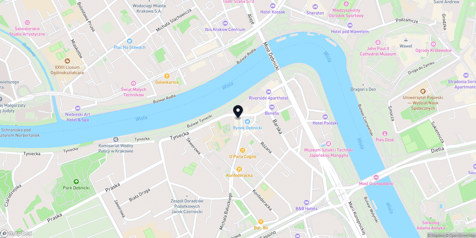 Mapa Natalia Zapałowicz Hair Stylist