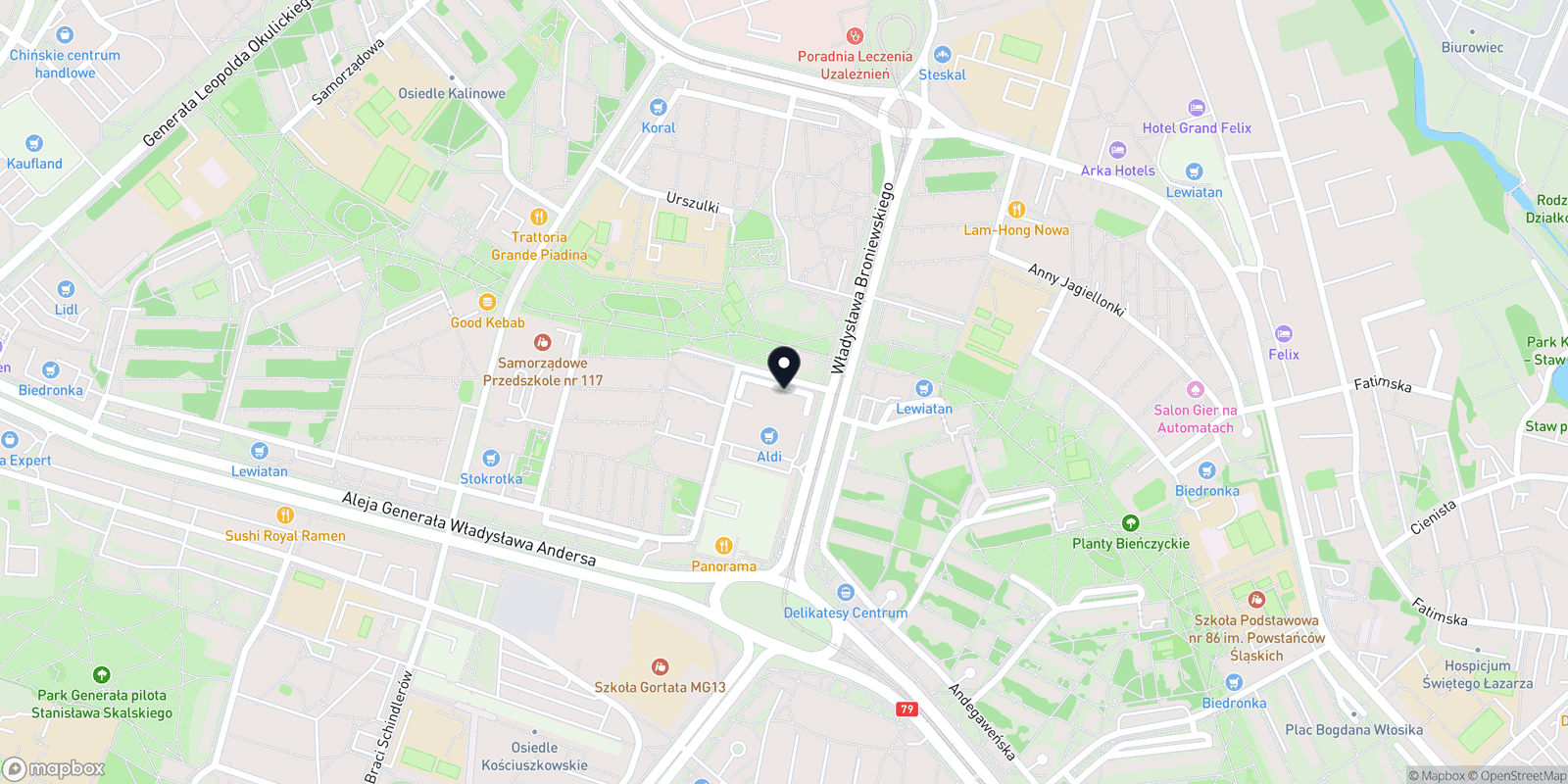 Mapa Pazurkoovo Magdalena Seratowicz