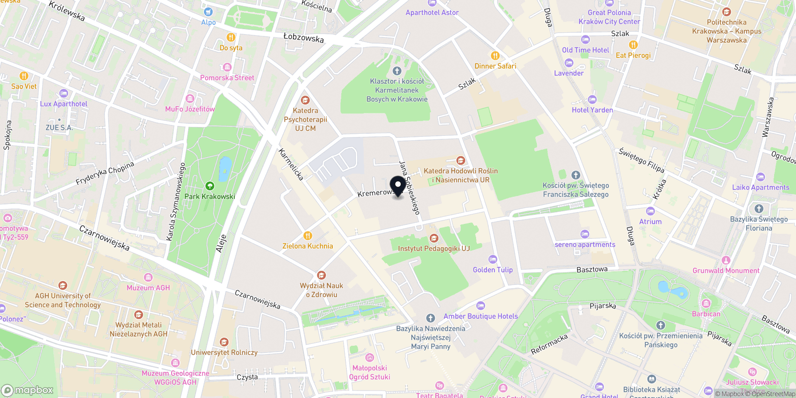 Mapa JANIK Clinique