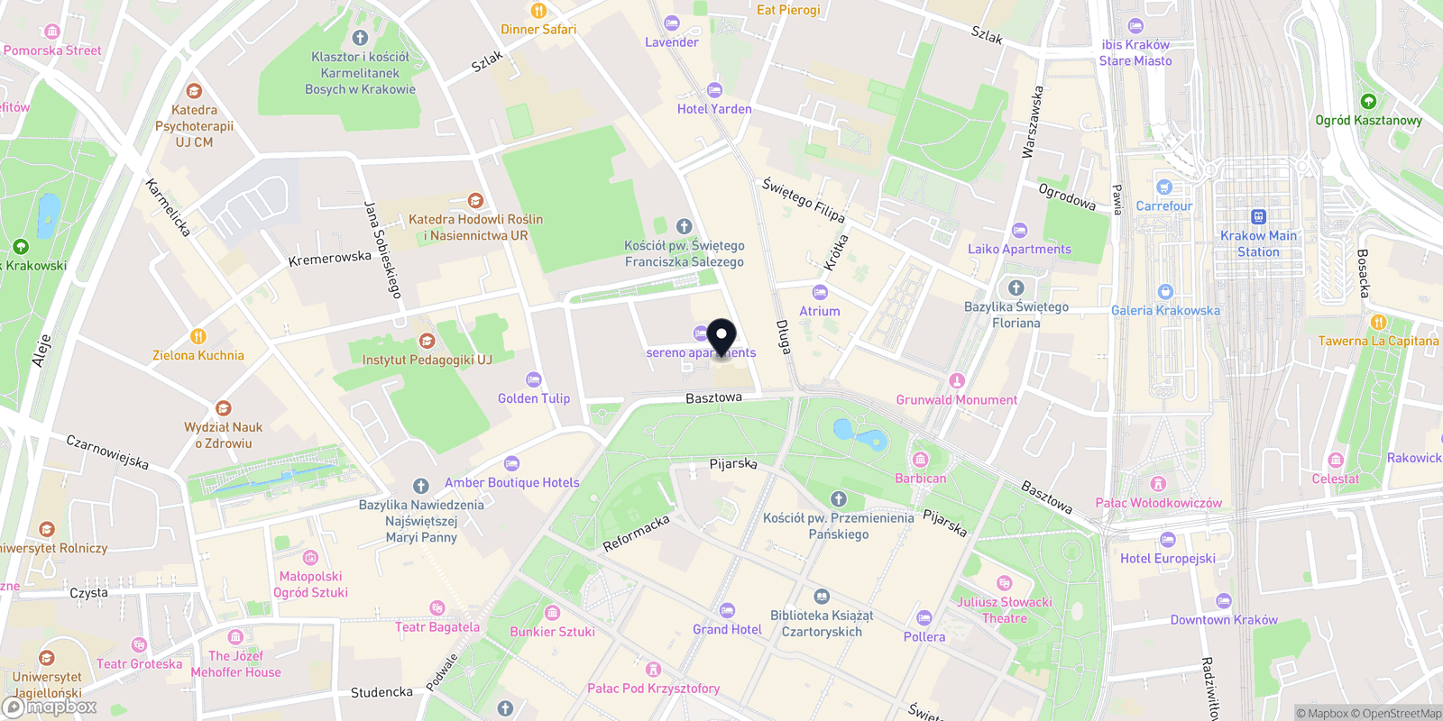 Mapa FEMMES STUDIO