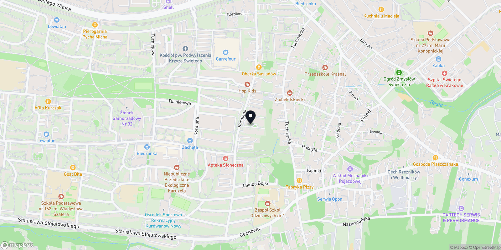 Mapa INSTYTUT ESTETYKI