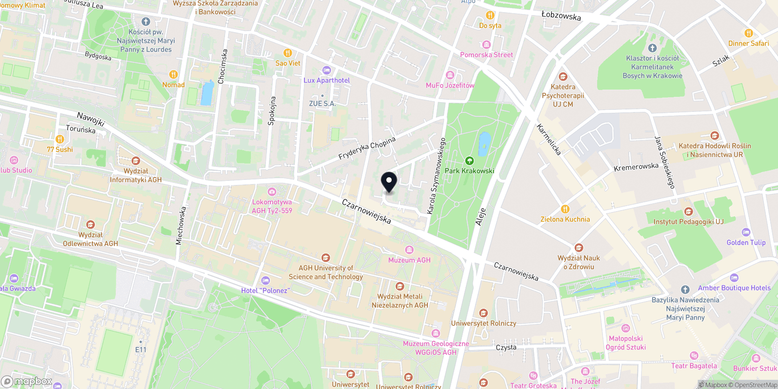 Mapa Klinika Urody i Laseroterapii Ivilin