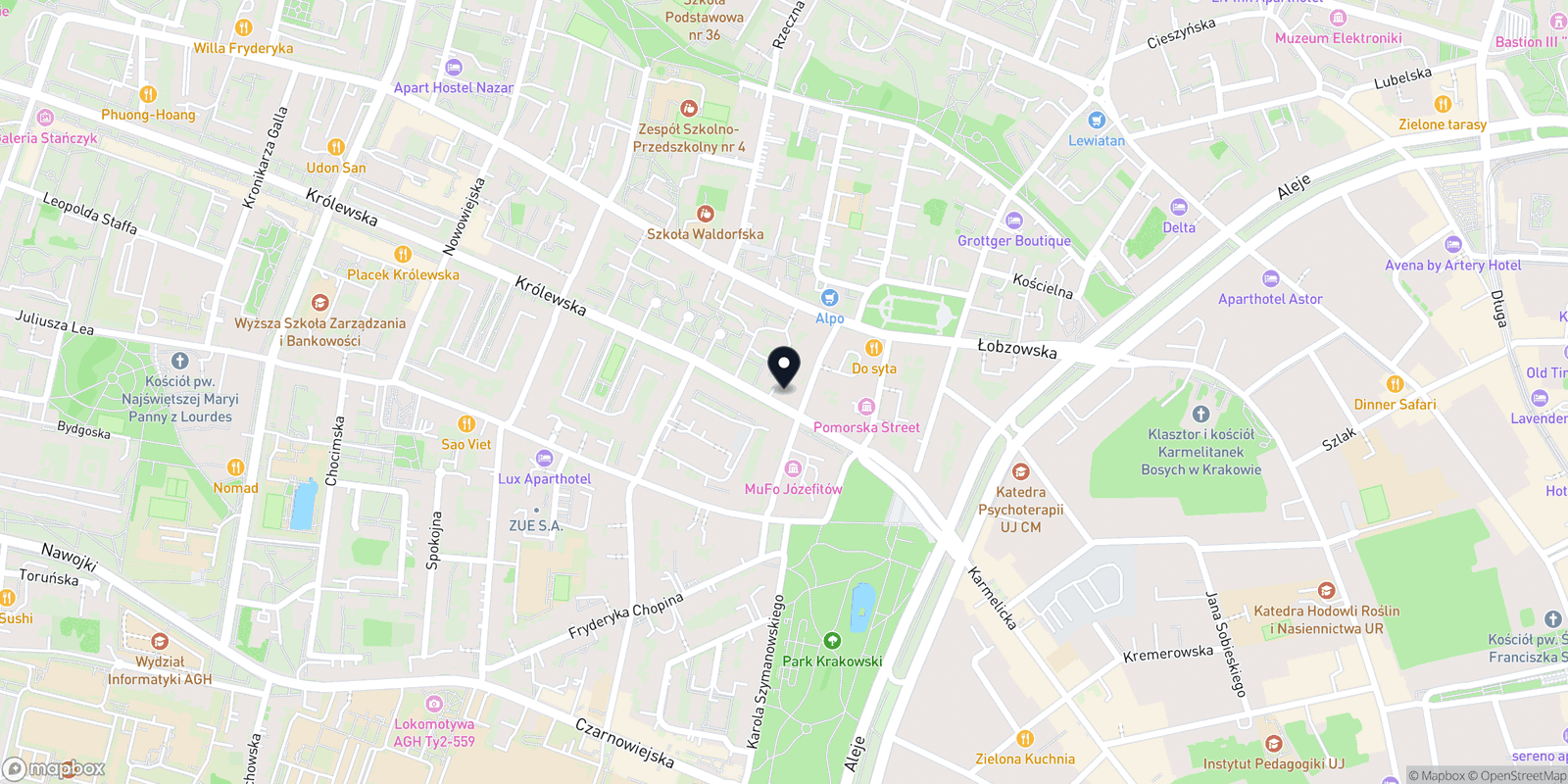 Mapa CREAM Barbershop