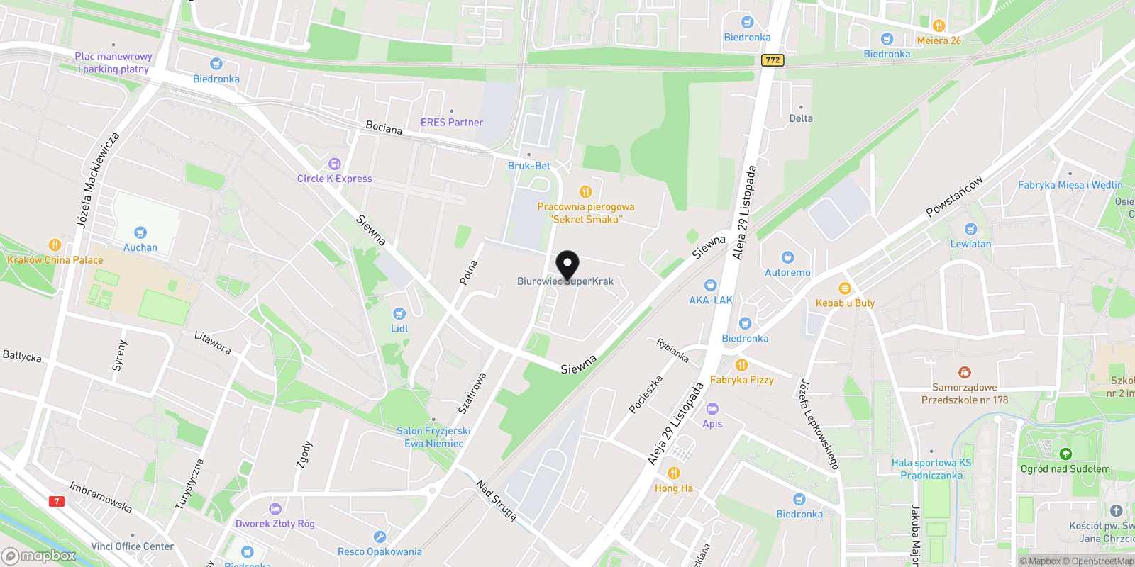 Mapa MEN’S ZONE BARBERSHOP