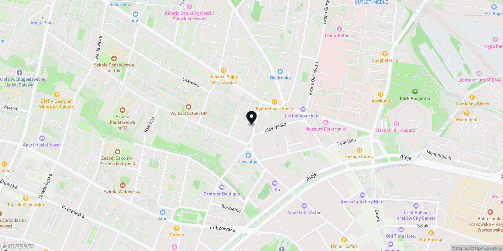Mapa Beautybar.for.u