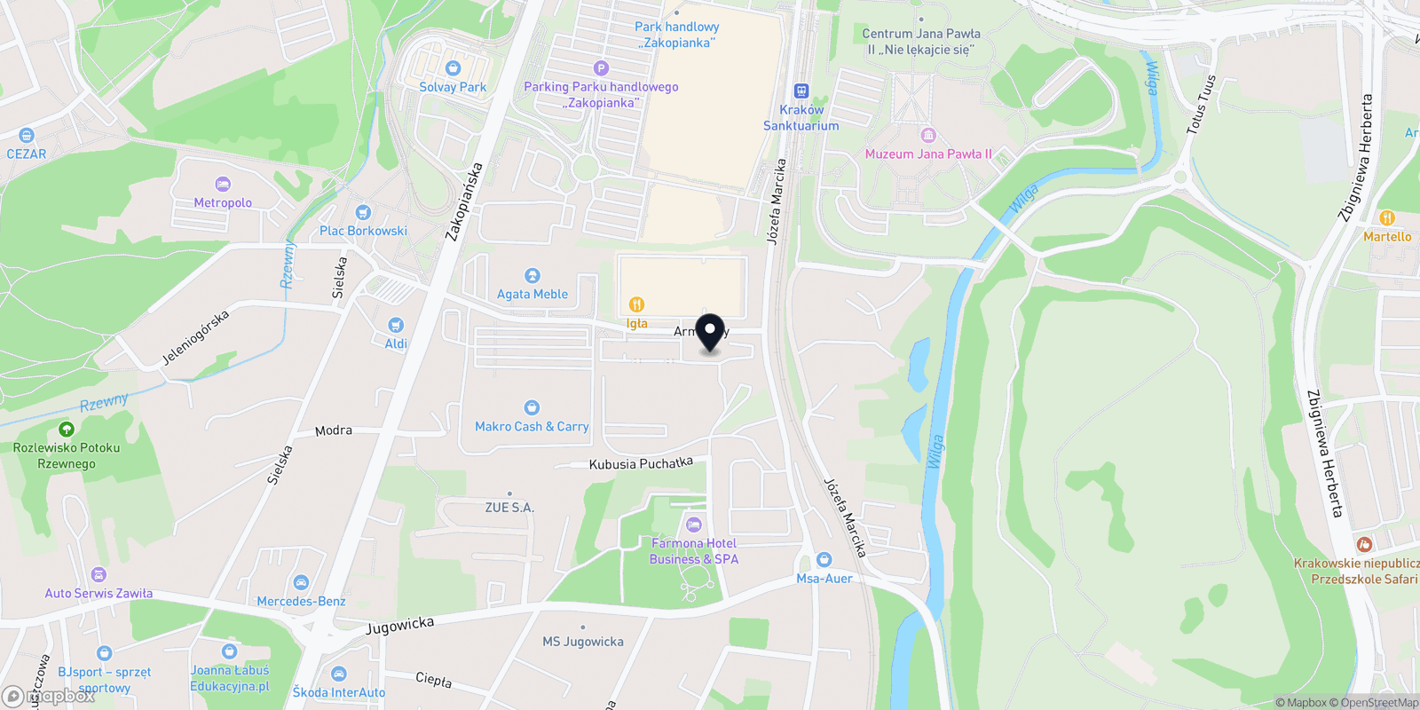 Mapa ELG ESTETIC MED