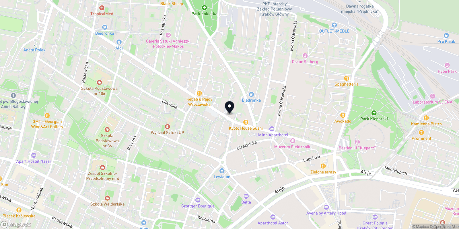 Mapa Zadbana Studio