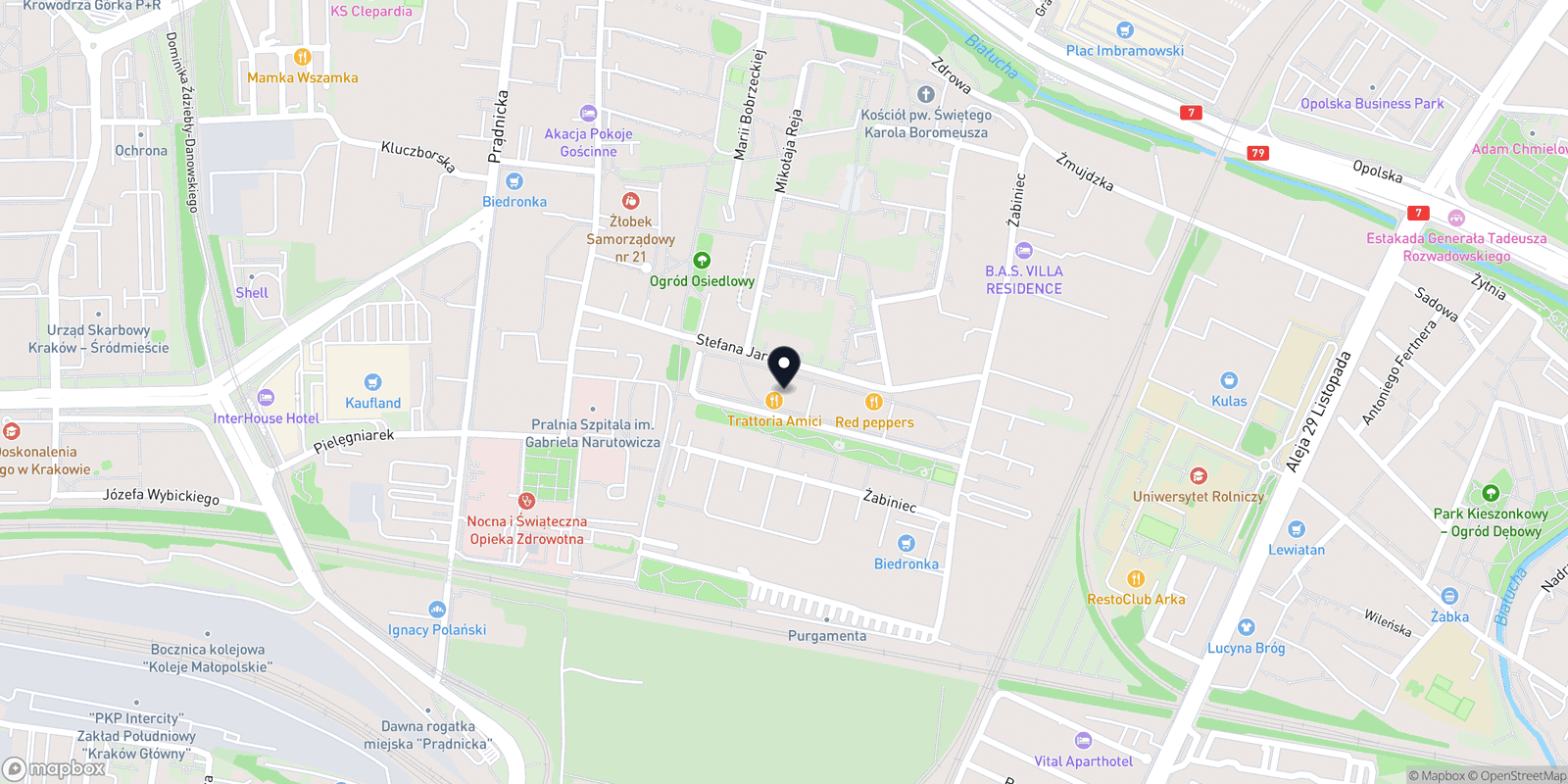 Mapa TUSZ i RÓŻ Kosmetologia