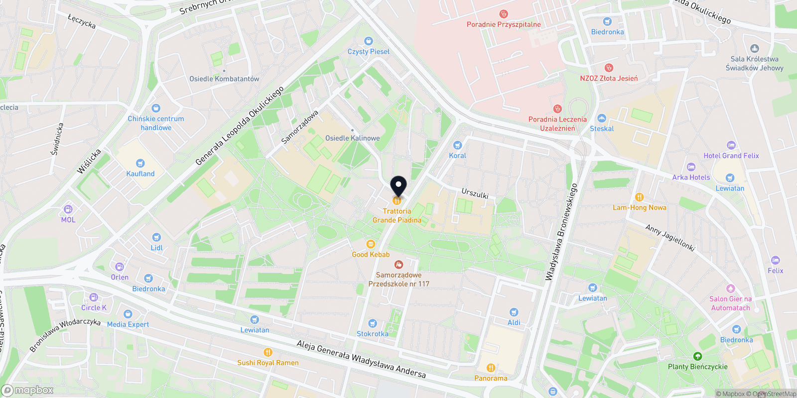 Mapa Koliber Beauty