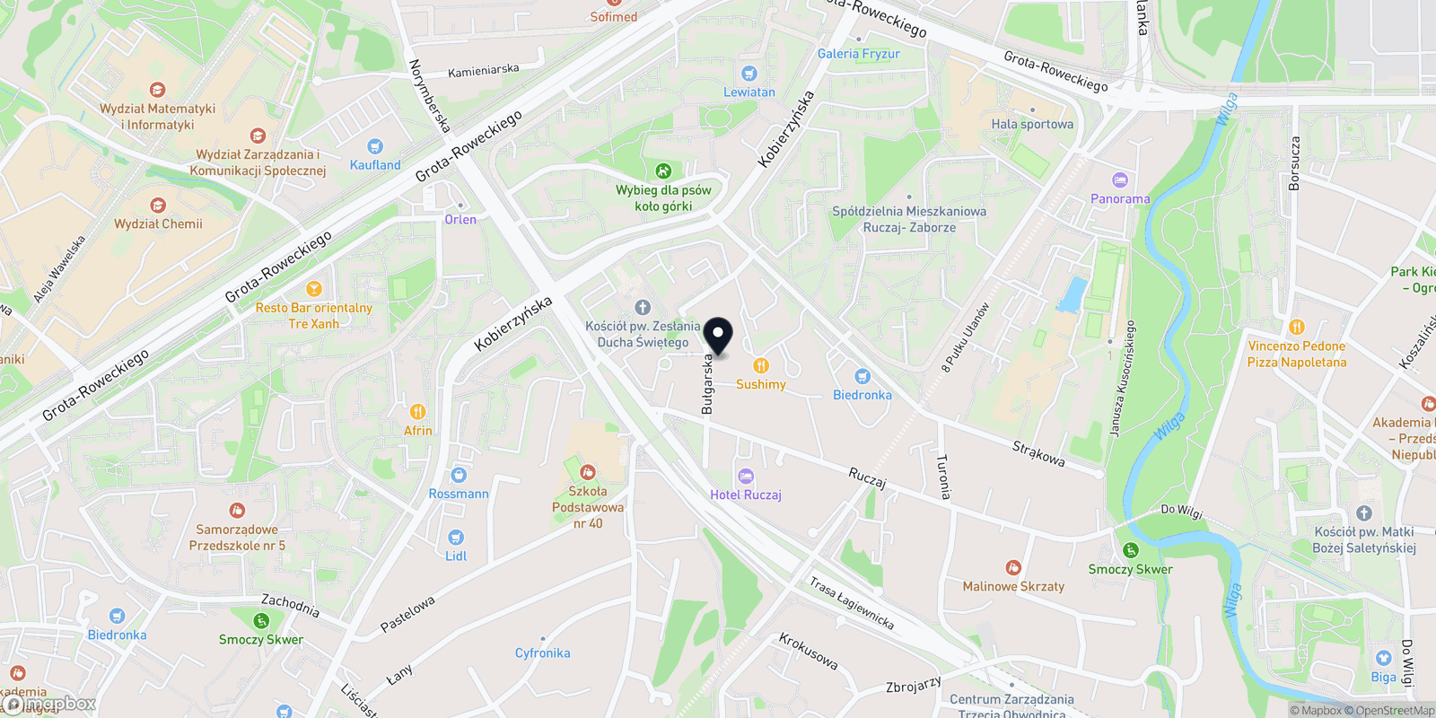 Mapa Pod Włos Barbershop