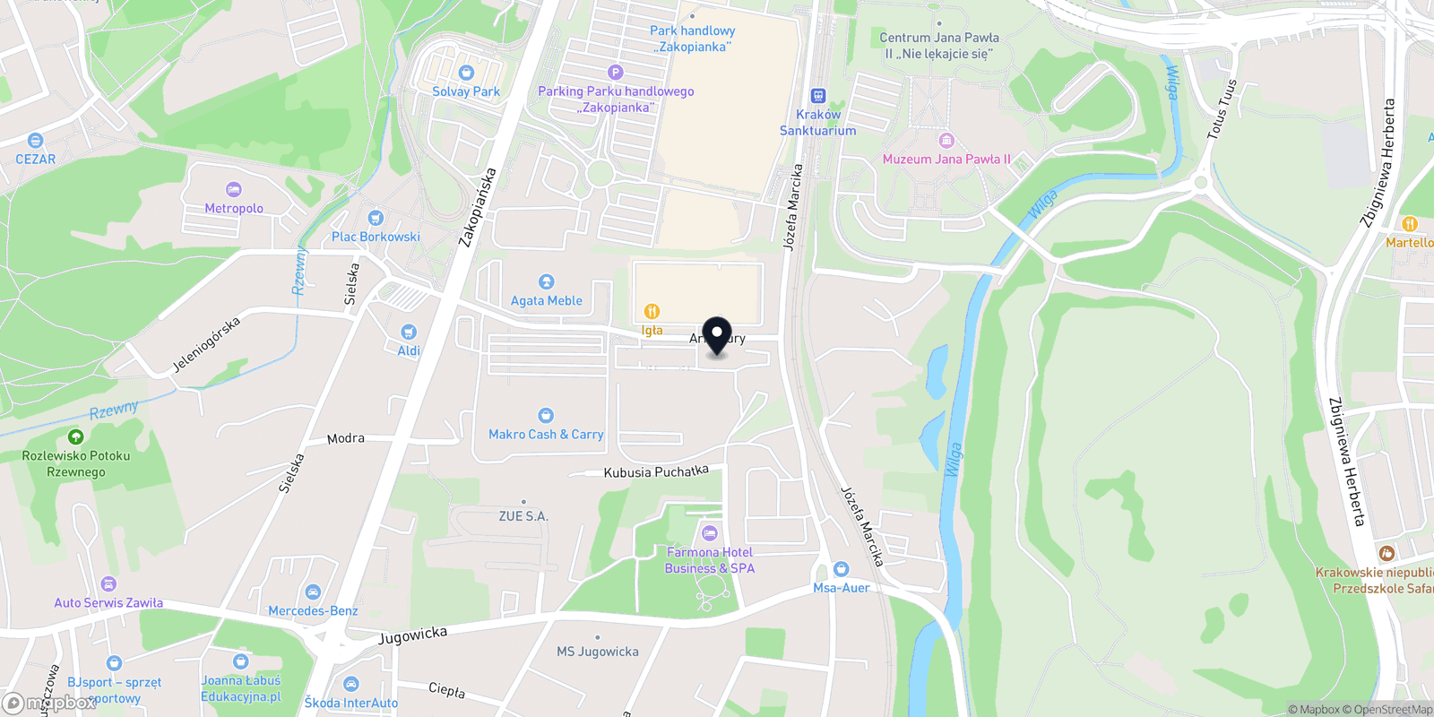 Mapa TheCut Fryzjer męski