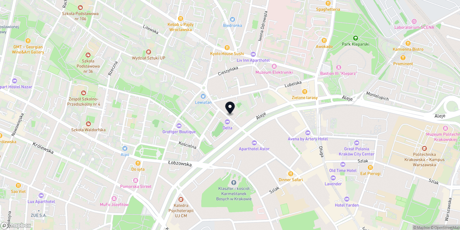 Mapa Atelier Joanna Łopatowska