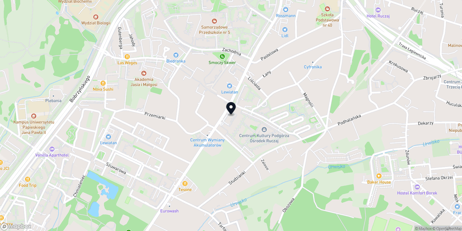 Mapa Yasumi Medestetic Ruczaj