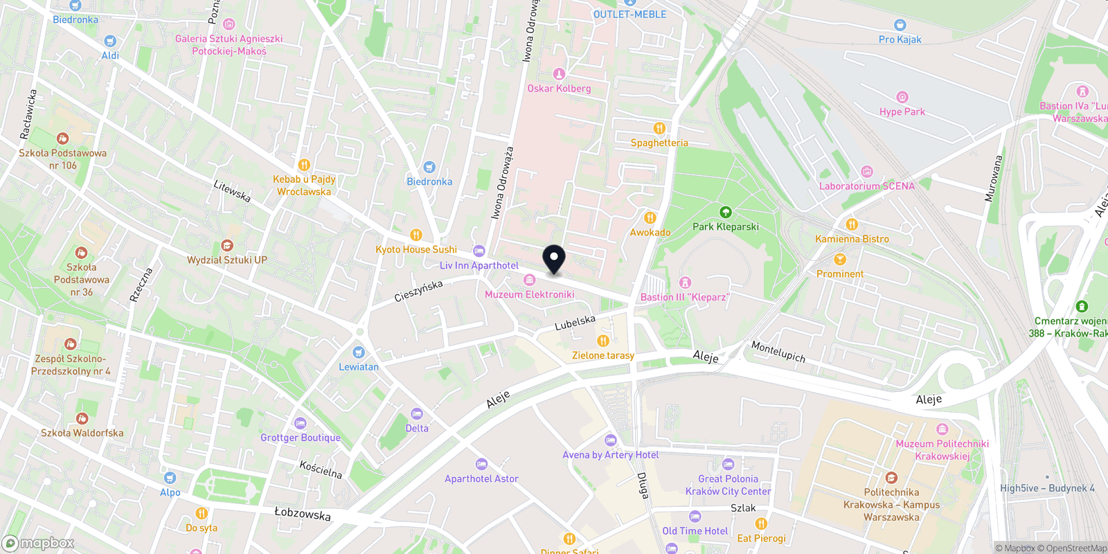 Mapa BRWI