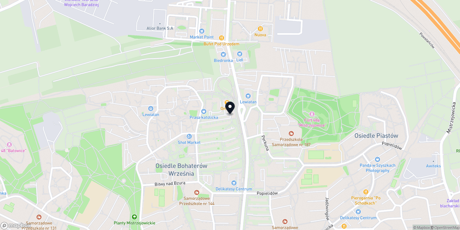 Mapa Kim Barber Lion