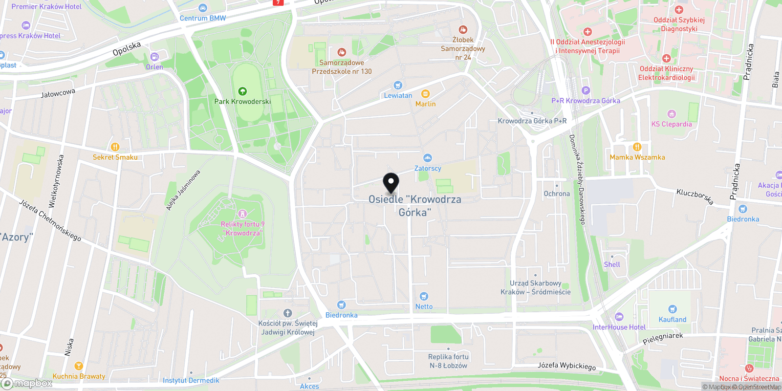 Mapa Przystań