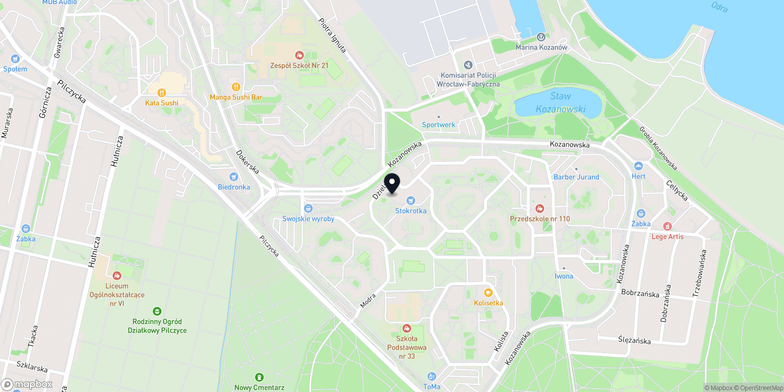 Mapa Gabinet Kosmetyczny Babeczki STUDIO MODELOWANIA SYLWETKI