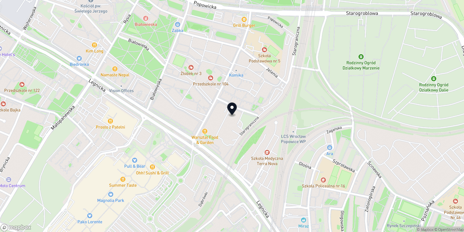 Mapa Arti Nail Studio I Żubrza 18