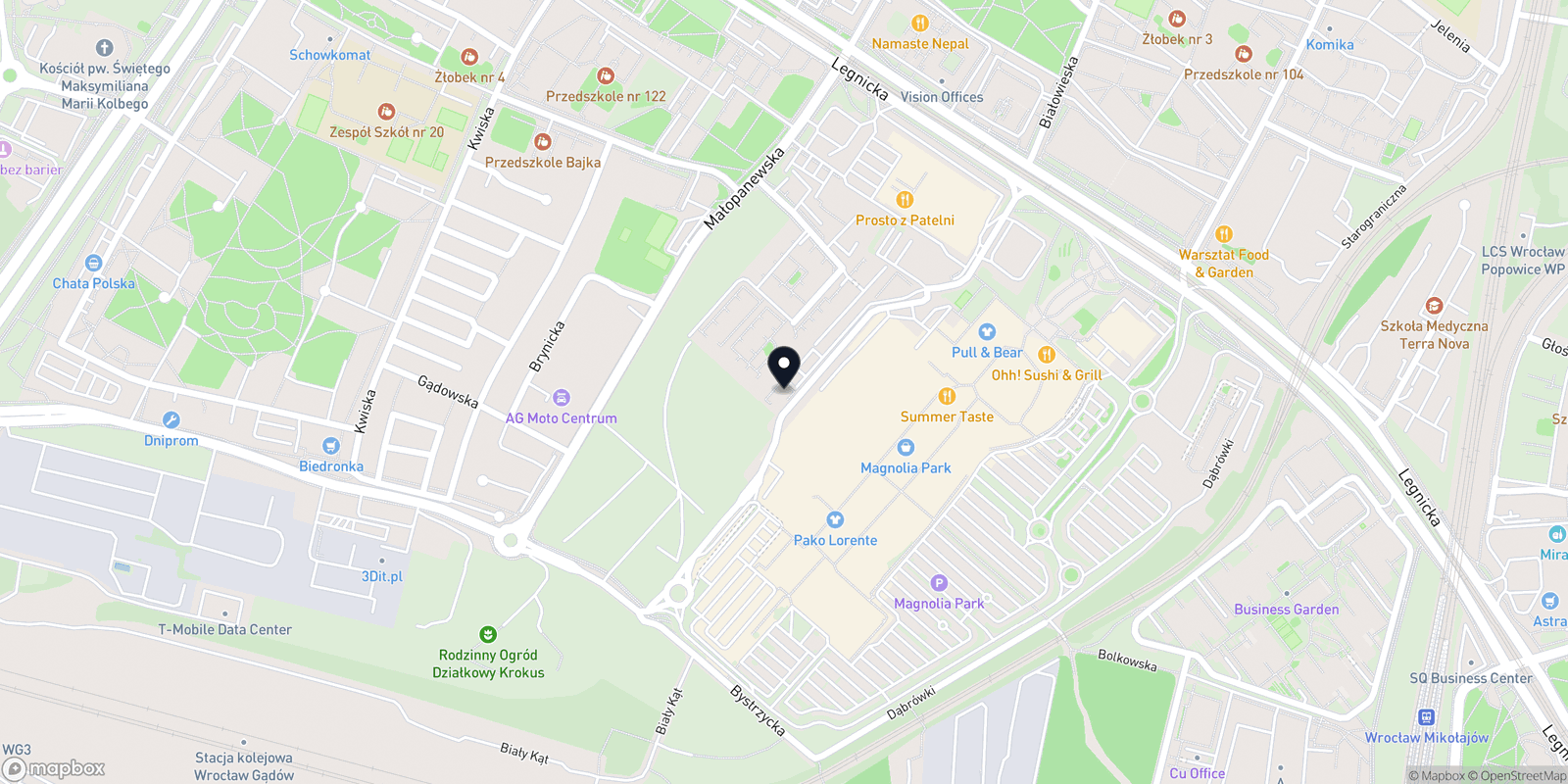 Mapa Diamond Laser