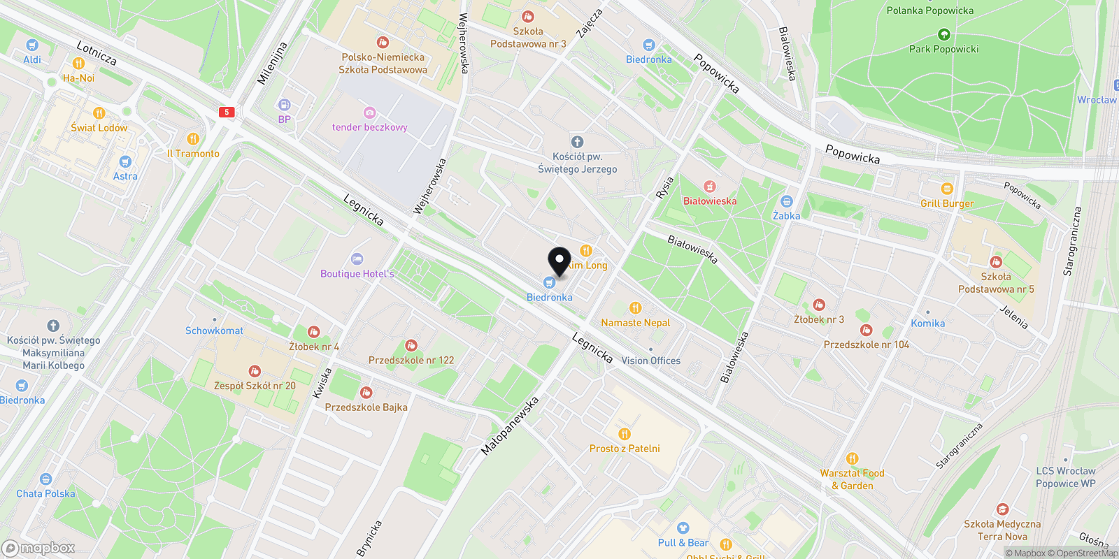 Mapa Kosmetologia & Medycyna Estetyczna Tetiana Skrominska