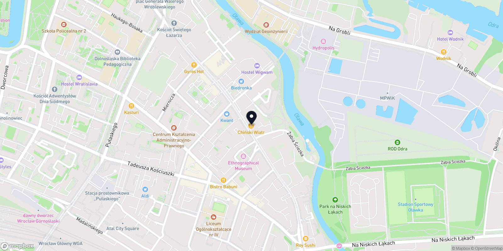 Mapa Ivan Barber Studio