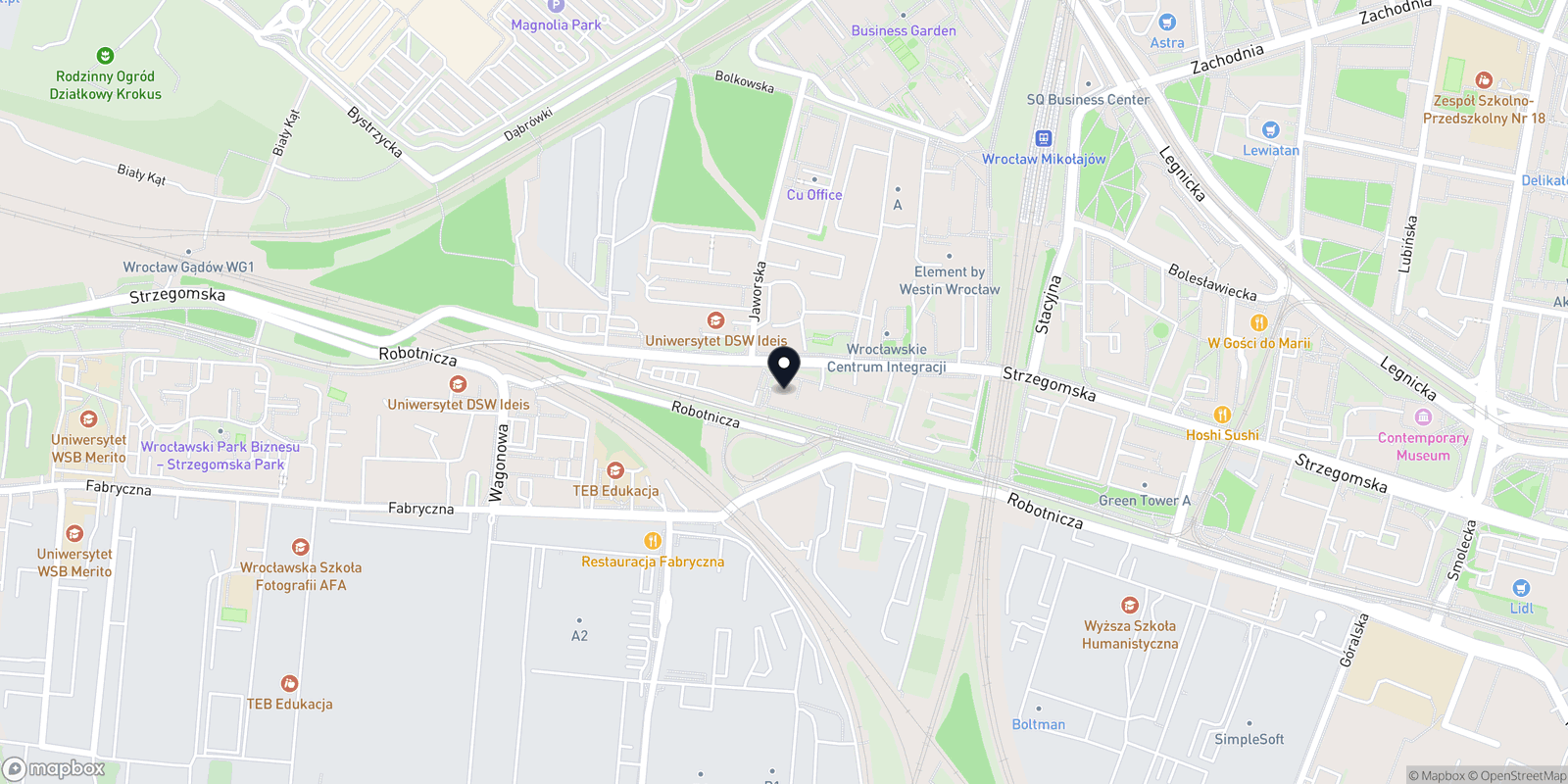 Mapa Cosmopolitan Beauty Clinic