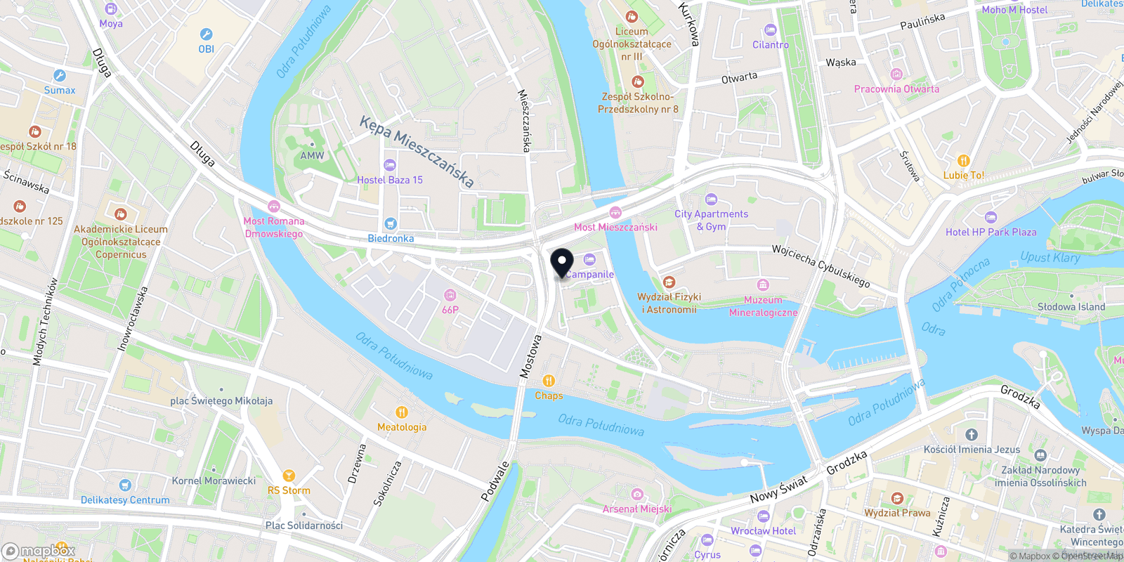 Mapa SKYLINE