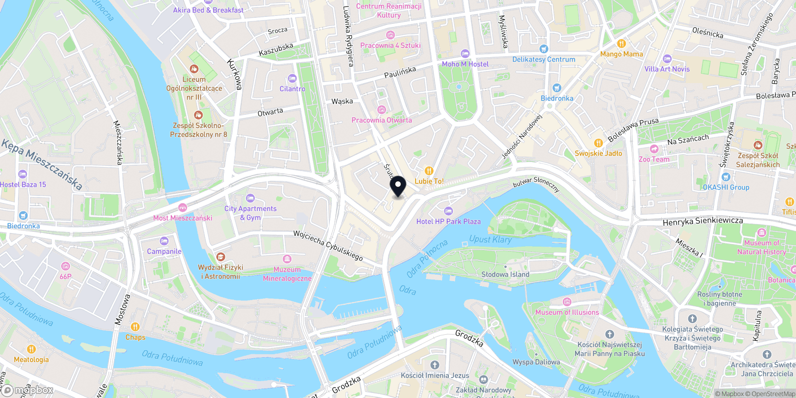 Mapa Llarion_masaż Śrutowa 4/4 Pierwsze piętro Lokal 4
