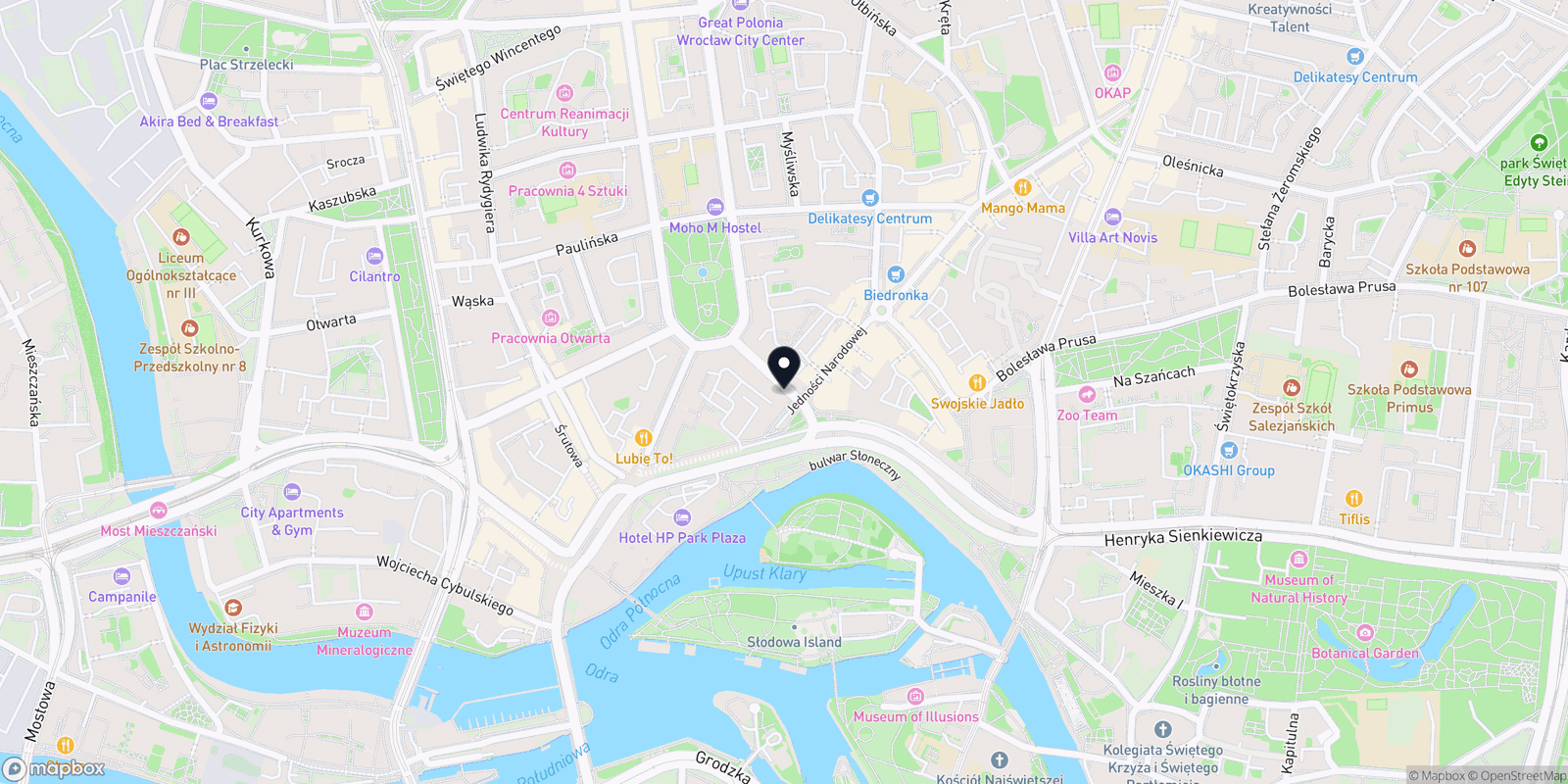 Mapa AIS SCHOOL AND STUDIO