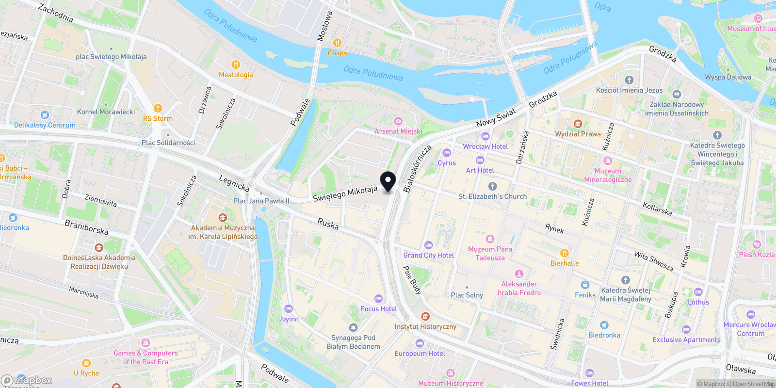 Mapa SILK.WAX.WROCLAW