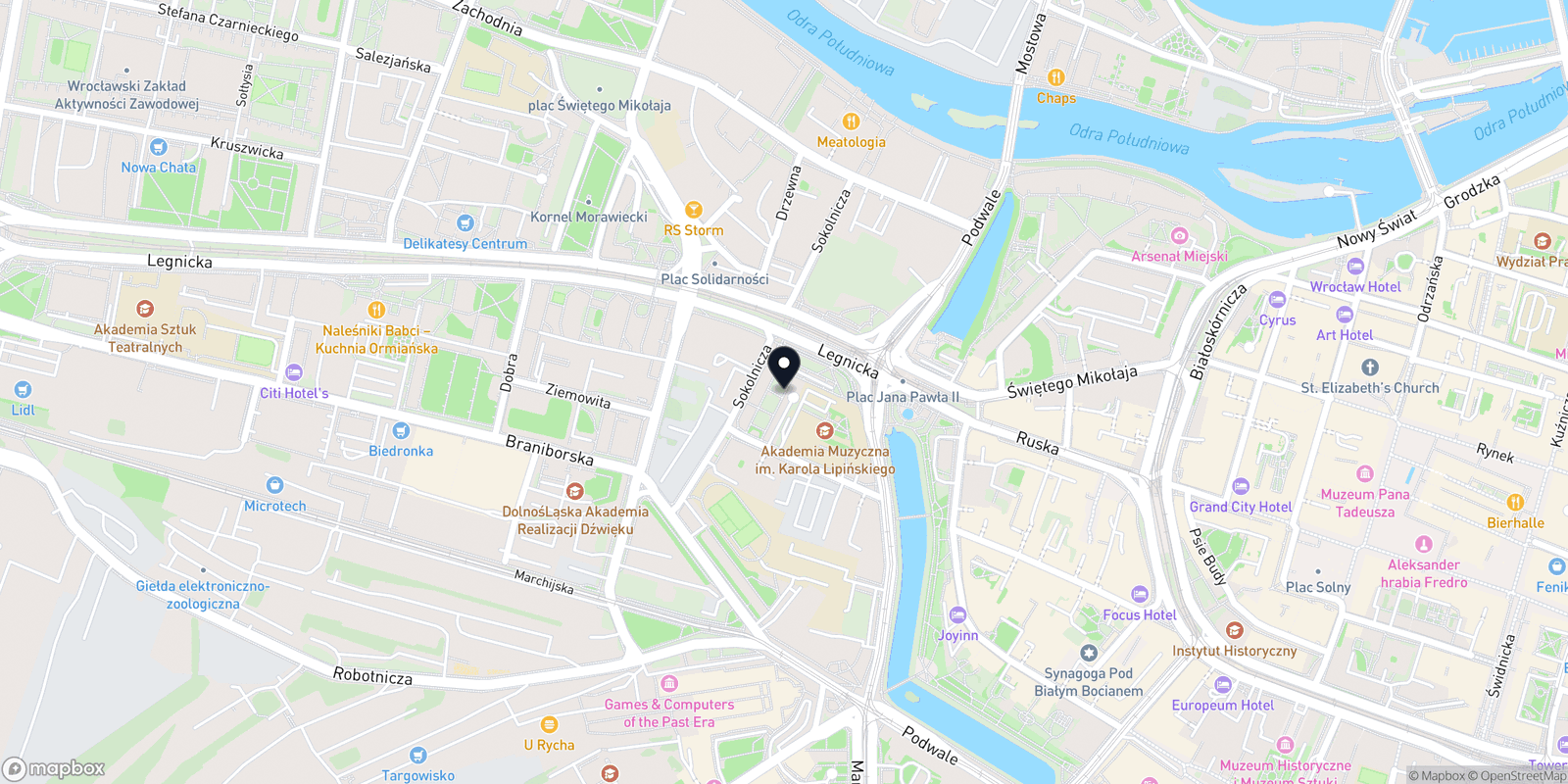 Mapa Harmonia Ciała Wrocław