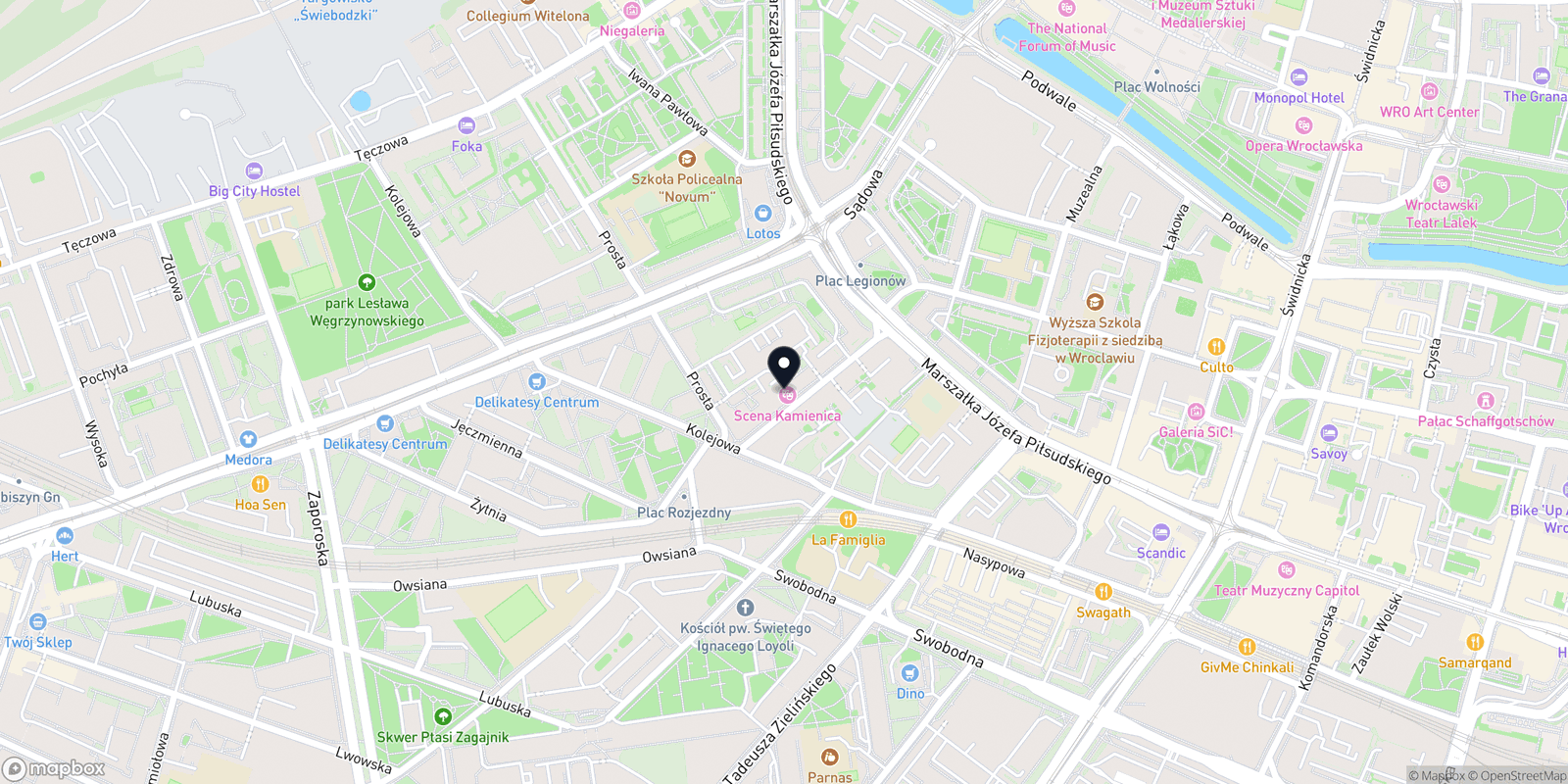 Mapa Dotyk zdrowia studio masażu