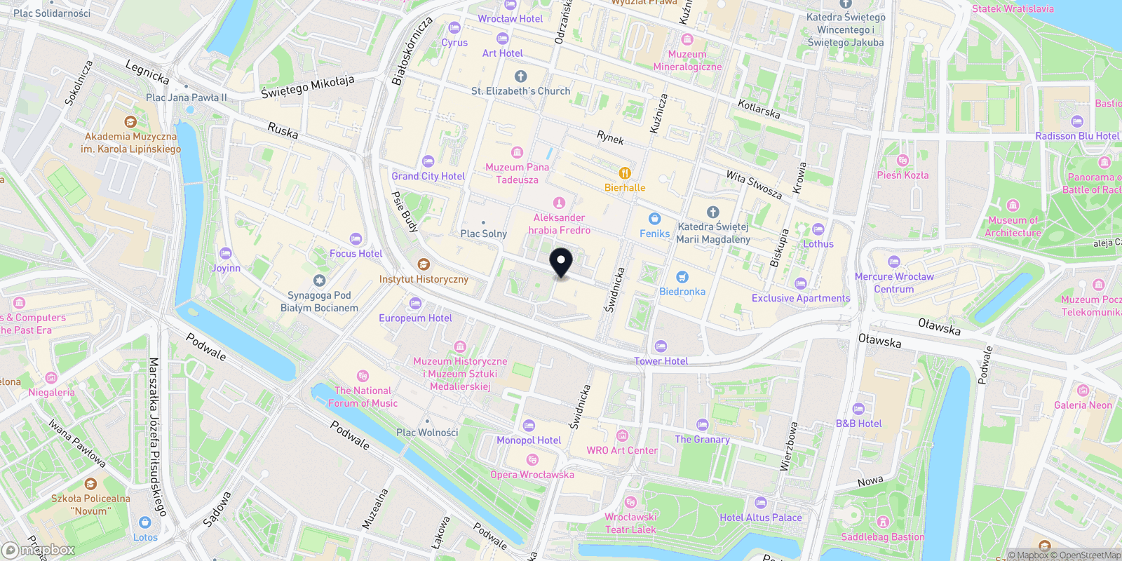 Mapa Atelier Fryzur Iwona Waloszczyk