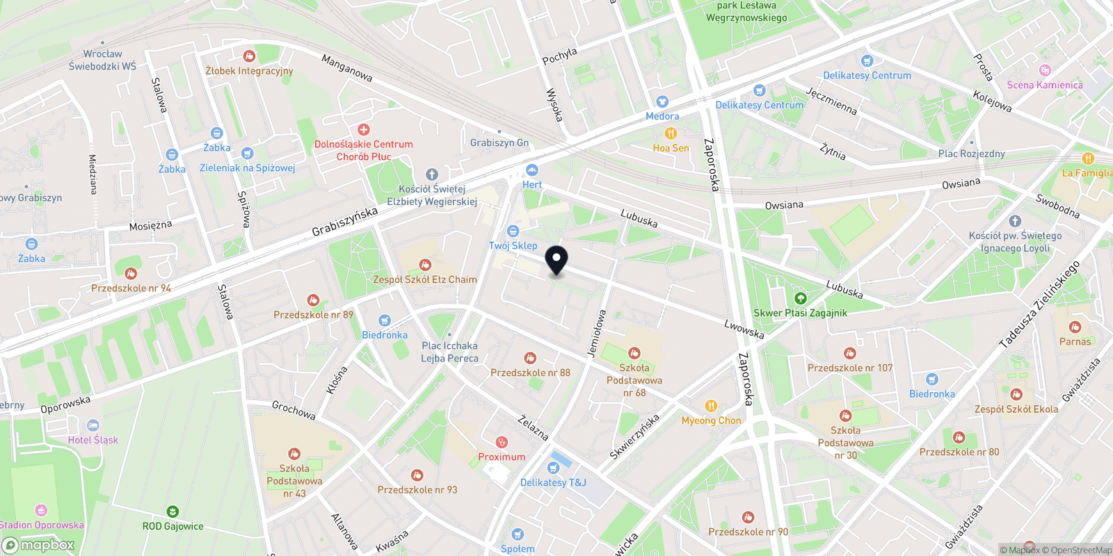 Mapa Golden Massage Kobido