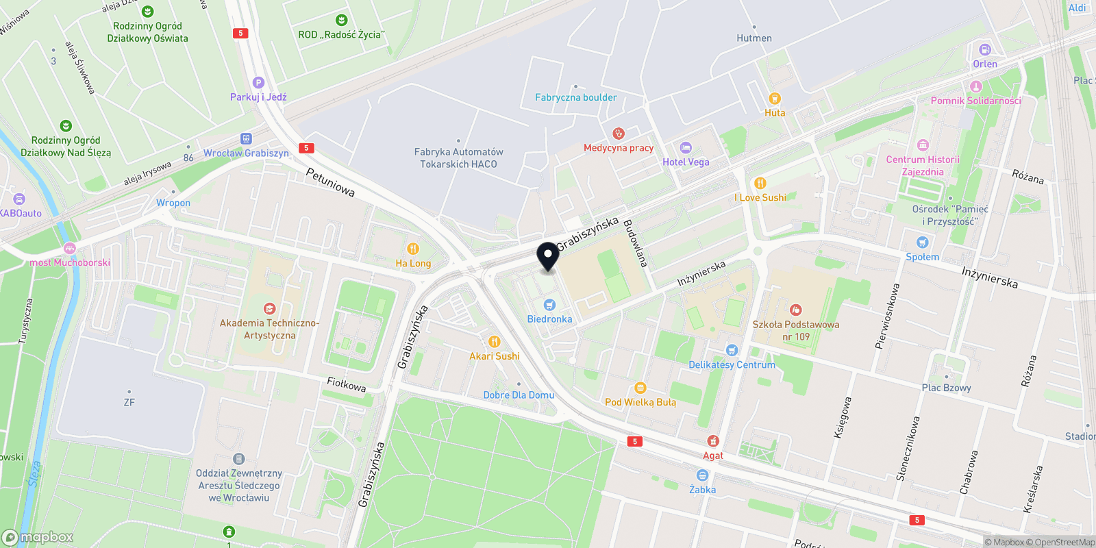 Mapa Katarzyna Hrycaj Salonpaznokci.com