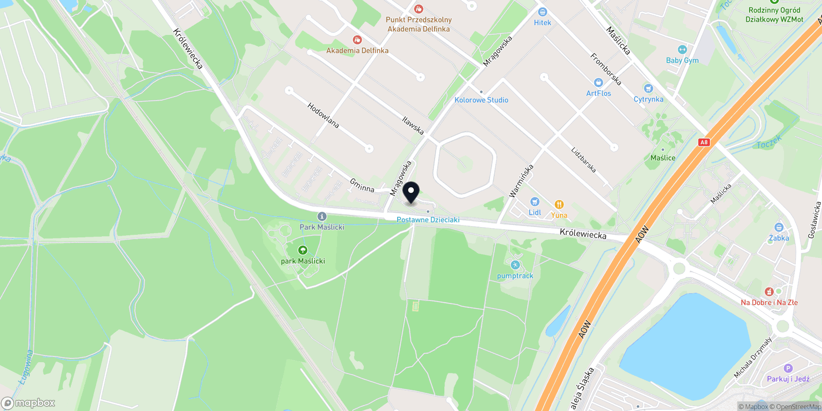 Mapa KASUN Twoje Centrum Piękna