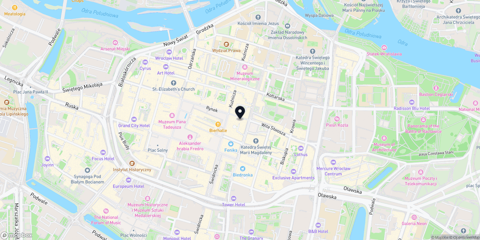 Mapa FEU.Studio Masażu