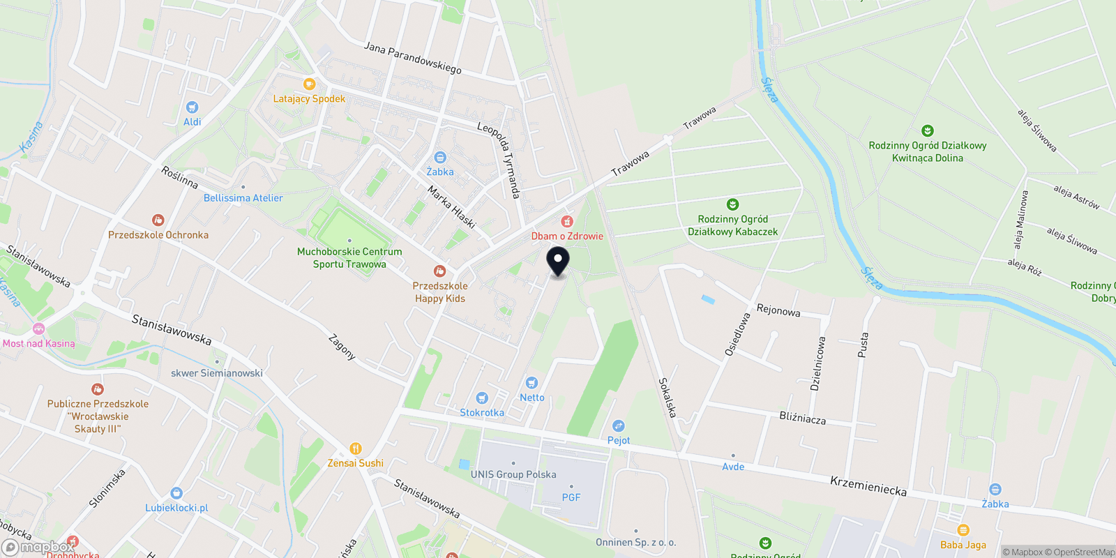 Mapa Epilacja laserowa Wrocław ( Depilacja Laserowa )