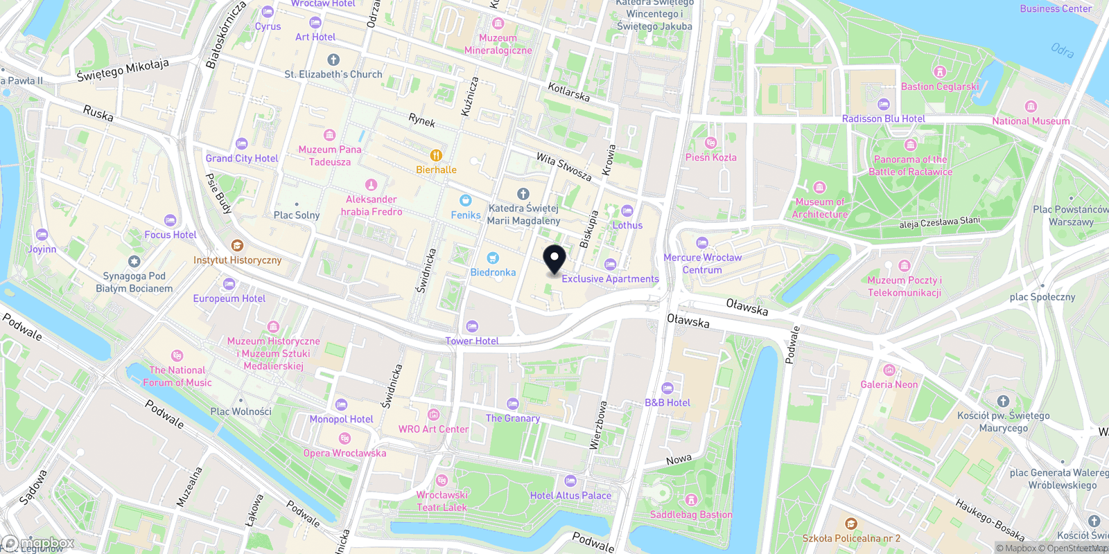 Mapa Sublime Beauty Salon