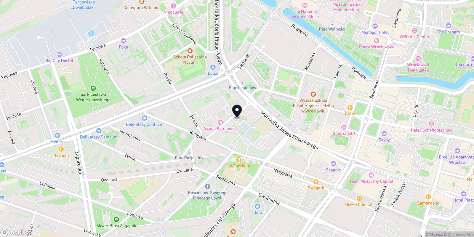 Mapa Studio Urody Paulina Markulak