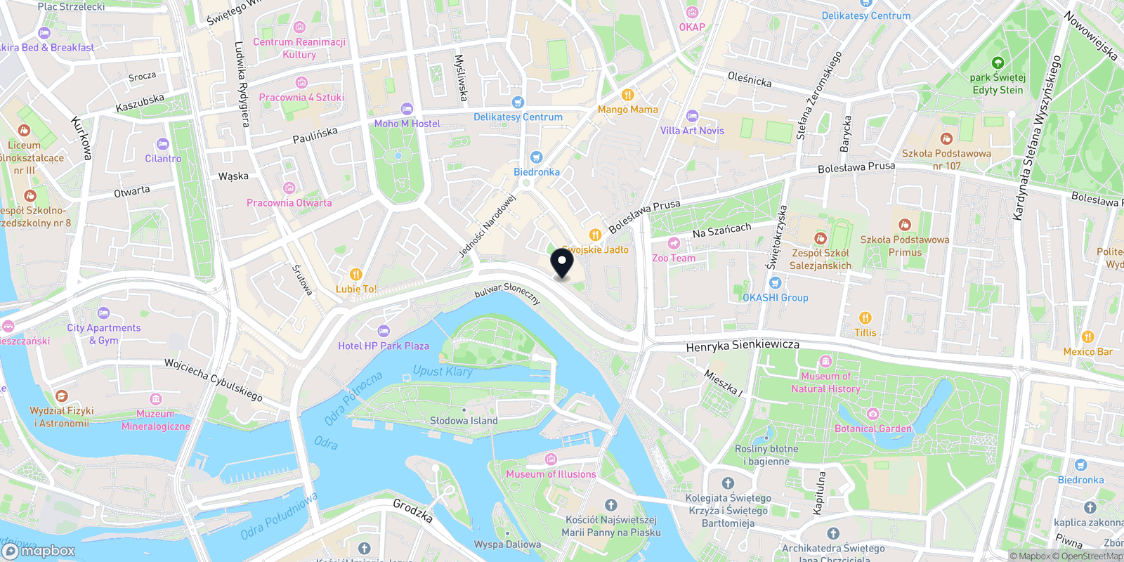Mapa RM STUDIO ul.Drobnera