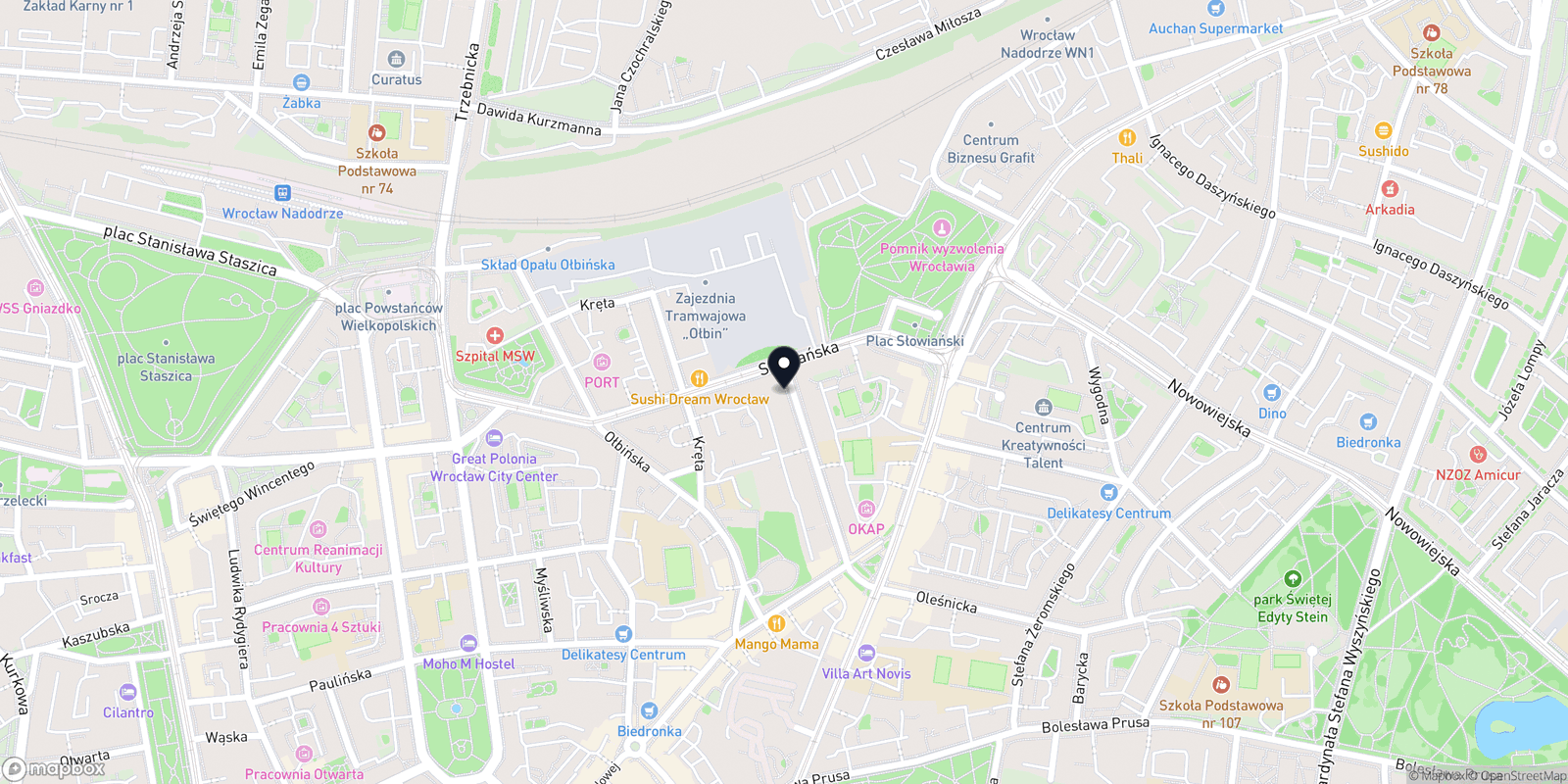 Mapa SharpLine BarberShop