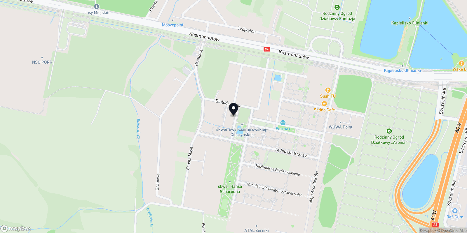Mapa Centrum Estetica