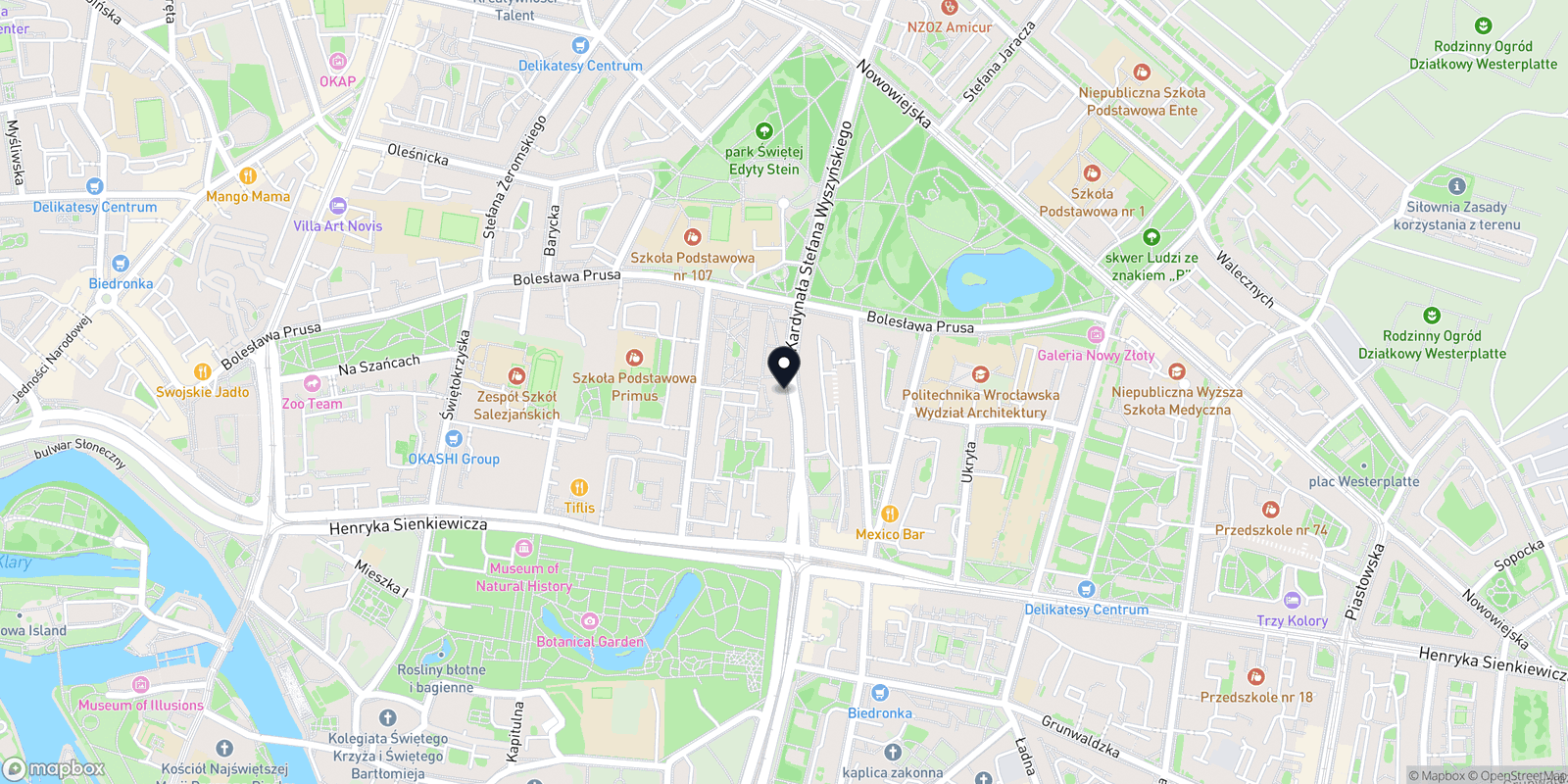 Mapa Pies na Fali Groomer Fryzjer dla Psów