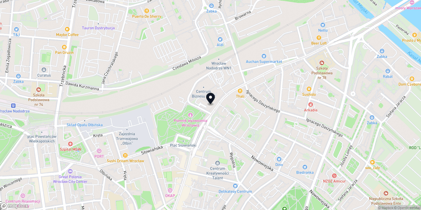 Mapa PODOESTETIC