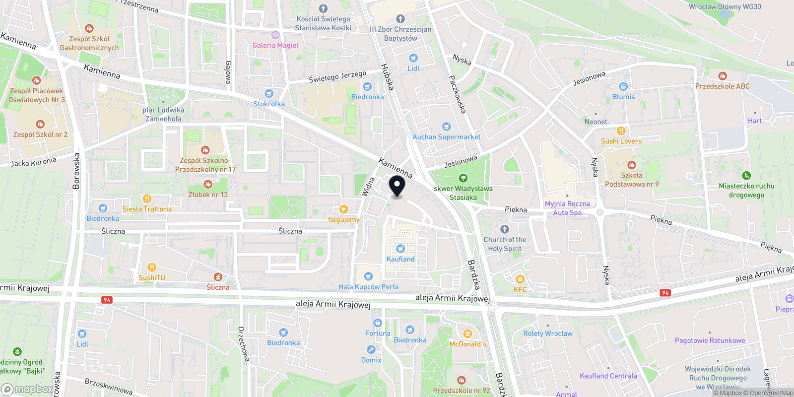 Mapa Trycholog