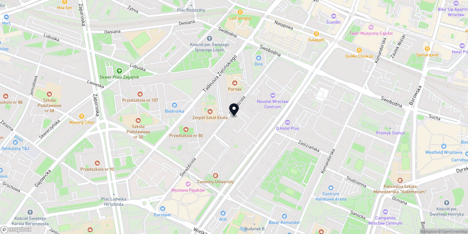Mapa Makijaż i Fryzury Ślubne