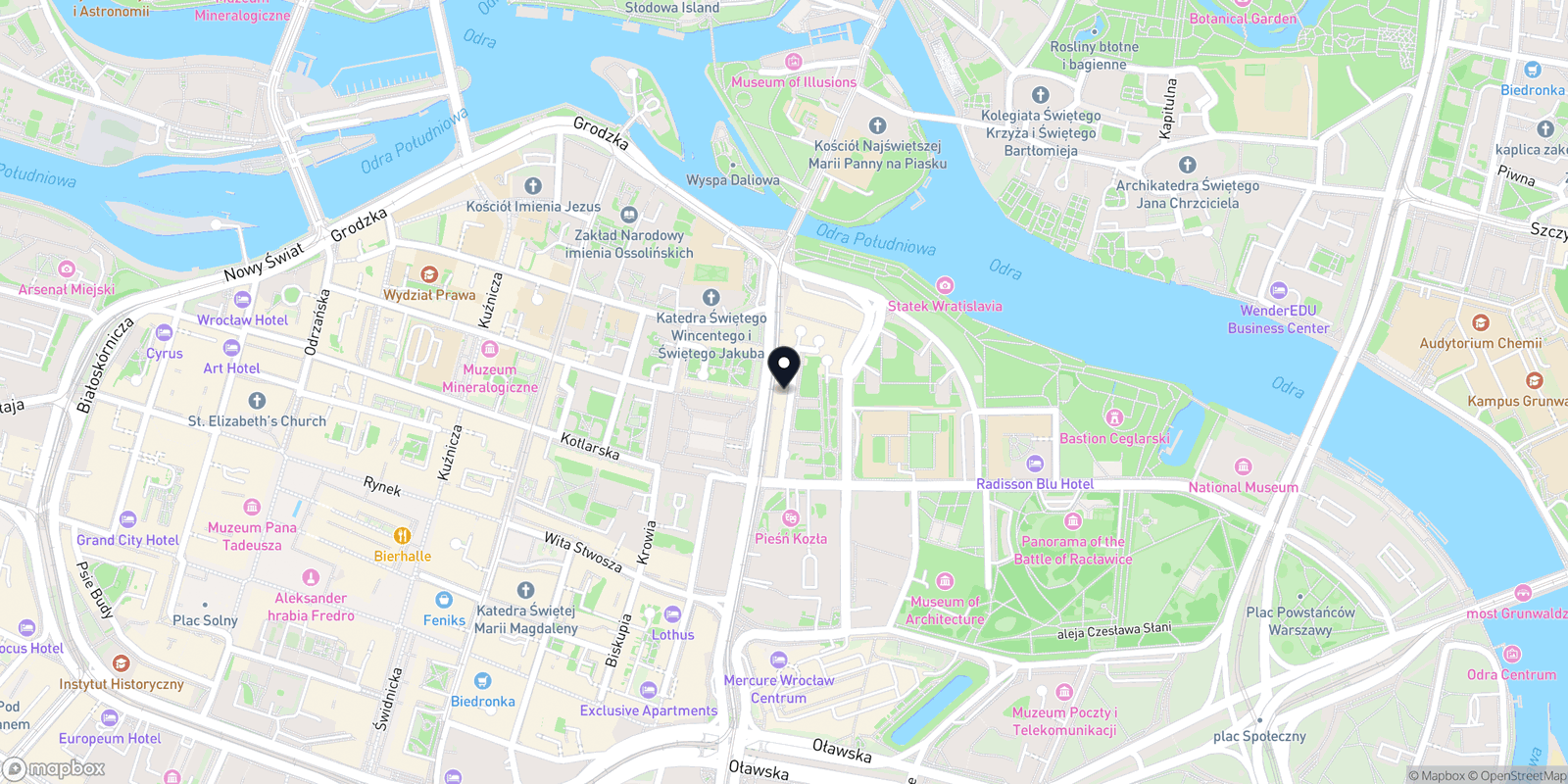 Mapa Salon Fryzjerski Michał Jakubowski